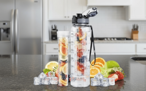 Trinkflasche mit Fruchtsieb Test: Die 5 besten (Bestenliste)